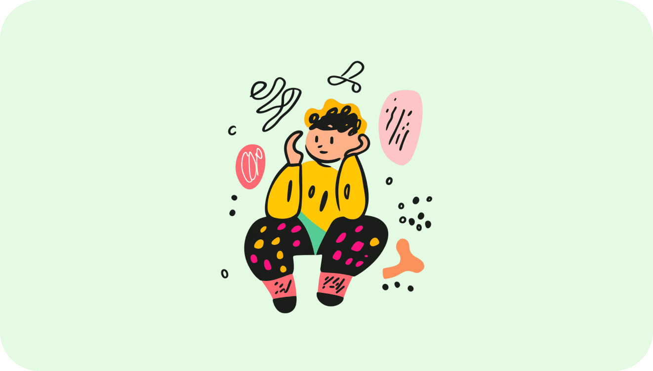 Illustration for the blog article about Managing Stress with CBT-Inspired Reflection | Offload