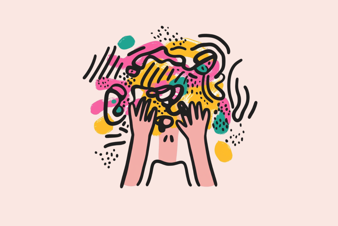 Illustration for the blog article about What Are Automatic Thoughts? | Offload
