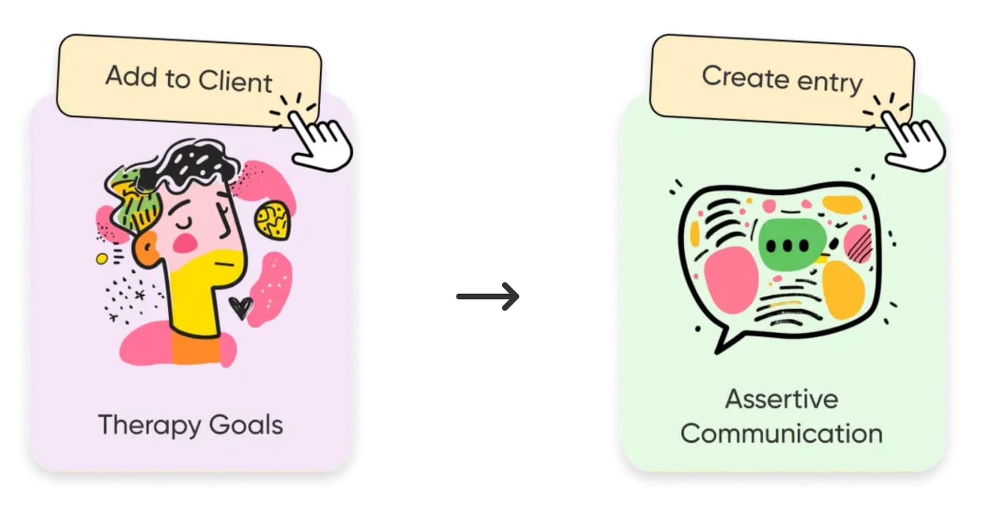 Image showing how to assign Offload therapy tools